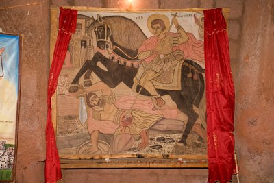 Bet Amanuel Church，拉利贝拉，埃塞俄比亚，非洲 作者 不明